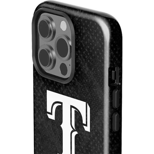 MLB Texas Rangers Jays Dark Wash iPhone 15 Pro Impact Case